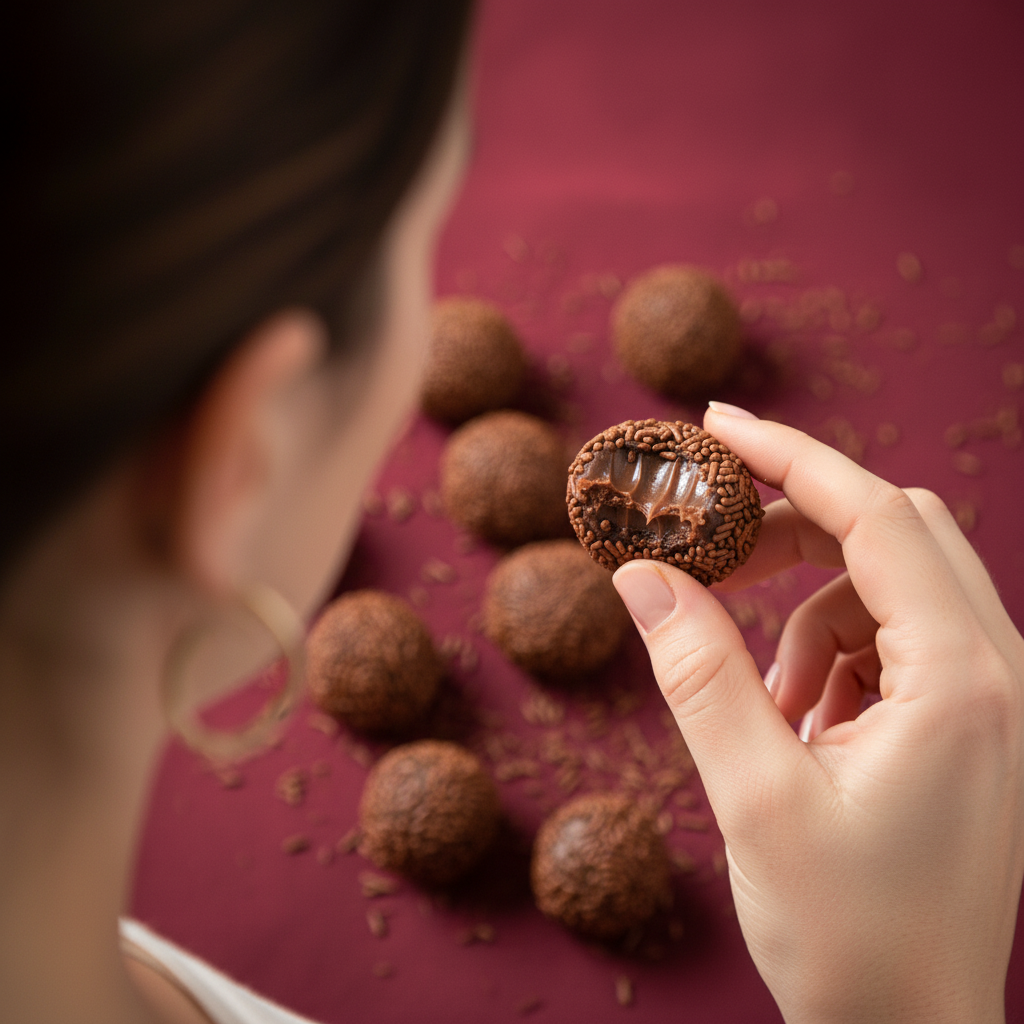 Fotografia de Alimentos estilo Lifestyle Over Shoulder